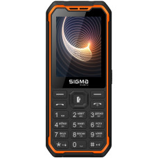 Мобiльний телефон Sigma mobile X-style 310 Force Type-C Dual Sim Black-Orange