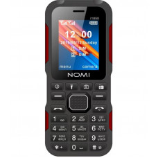 Мобiльний телефон Nomi i1850 Dual Sim Black-Red