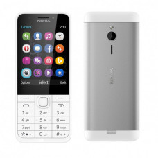 Мобiльний телефон Nokia 230 Dual Sim White (A00026972)