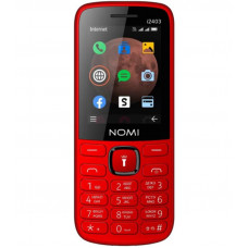 Мобiльний телефон Nomi i2403 Dual Sim Red