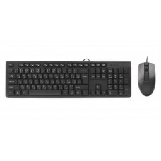 Комплект (клавіатура, мишка) A4-Tech KK-3330 Black USB