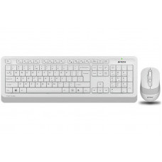 Комплект (клавіатура, мишка) бездротовий A4Tech Fstyler FG1010 White USB