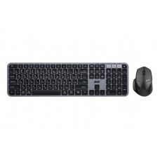 Комплект (клавіатура, мишка) бездротовий 2E MK440 Grey/Black (2E-MK440WBGR_UA)