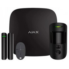 Комплект охоронної сигналізації Ajax StarterKit Cam Black (25466.58.BL1/20291.58.BL1)