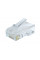 Конектор RJ 45 Cablexpert (LC-8P8C-002/100) 8P8C, з золоченими контактами (100 шт/уп)