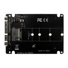 Плата розширення Frime (ECF-PCIEtoSSD015) PCI-E-4хM2, PLX8747