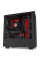 Корпус NZXT H510i Matte Black-Red (CA-H510I-BR) без БЖ