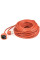 Подовжувач PowerPlant JY-3024/40 (PPCA10M400S1) 1 розетка, 40 м, помаранчевий