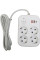 Мережевий фільтр XoKo SP-4-2-1 4 розетки, 3 USB, 2 м White (XK-SP-4-2-1-WH)