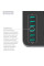 Фільтр живлення ColorWay CW-CHE36B 3 розетки, 6 USB, 1.8 м, чорний