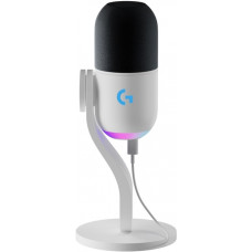 Мiкрофон Logitech Yeti GX Dynamic RGB Gaming Mic with Lightsync Off White (988-000576)