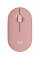 Мишка бездротова Logitech Pebble Mouse 2 M350s Rose (910-007014)