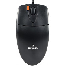 Миша REAL-EL RM-220 Black (EL123200026)