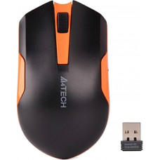 Мишка бездротова A4Tech G3-200N Black/Orange USB V-Track