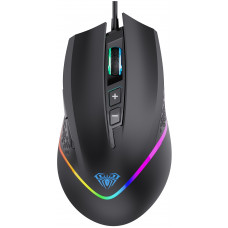 Миша Aula F805 Wired gaming mouse with 7 keys Black (6948391212906)