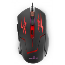 Мишка REAL-EL RM-520 Gaming Black (EL123200020)