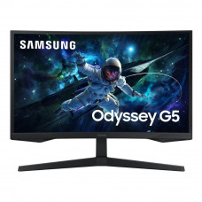 Монiтор Samsung 27" Odyssey G5 S27CG550 Black (LS27CG550EIXCI) VA Black Curved 165Hz