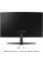 Монiтор Samsung 27" Essential S3 LS27D366 (LS27D366GAIXCI) VA Black Curved 100Hz