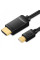 Кабель Vention MiniDisplayPort-HDMI, 3 m, v1.4, Black (HAHBI)