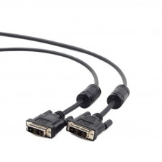 Кабель Cablexpert DVI - DVI (MM), 1.8 м, чорний (CC-DVI-BK-6) пакет
