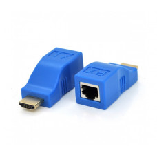 Адаптер Voltronic HDMI - RJ-45 (M/F), Blue (YT-SCPE HDMI-30m720P/14662)