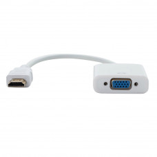 Адаптер Vention HDMI - VGA (M/F), 0.1 м, White (YT-C-HDMI(M)/VGA(F)-W/05442)