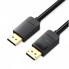 Кабель Vention DisplayPort - DisplayPort (M/M), 1 м, чорний (HACBF)