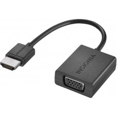 Адаптер Insignia HDMI - VGA (M/F), 0.15 м, Black (NS-PG95503)