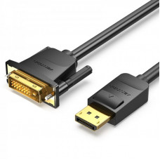 Кабель Vention DisplayPort - DVI-D (M/M), 2 м, Black (HAFBH)