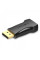 Адаптер Vention DisplayPort - HDMI V 2.0 (M/F), чорний (HBPB0)