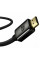 Кабель Baseus High Definition (Zinc alloy) HDMI - HDMI V 2.1, (M/M), 1 м, Black (WKGQ000001)