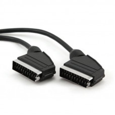 Кабель Cablexpert SCART - SCART, (M/M), 1.8 м, Black (CCV-518)