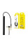 Аудіо-кабель SkyDolphin SR08 Spring Wire 3.5 мм - 3.5 мм (M/M), 1 м, Black (AUX-000062)