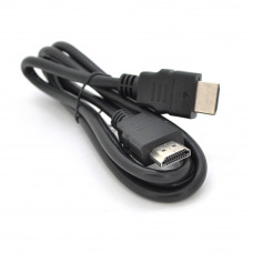 Кабель Merlion HDMI - HDMI V 1.4, (M/M), 1 м, Black (YT-HDMI(M)/(M)HSP-1m/22426) пакет