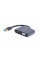 Адаптер Cablexpert HDMI+VGA - USB (F/M), 0.15 м, Black (A-USB3-HDMIVGA-01)