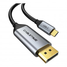Кабель Cabletime USB Type-C - DisplayPort, 1 m (CC10H)
