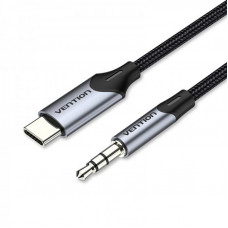 Кабель Vention USB Type-C - 3.5 мм (M/M), 1.5 м, Black (BGKHG)