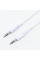 Кабель Xqisit Audio Cable 3.5 мм - 3.5 мм (M/M), 1.2 м, White (4029948026954)