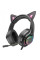 Гарнітура Hoco W107 Cute Cat Black