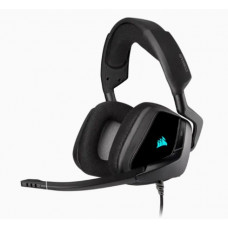 Гарнiтура Corsair Void RGB Elite USB Premium Gaming Headset with 7.1 Surround Sound Carbon (CA-9011203-EU)