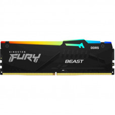 Модуль пам`яті DDR5 16GB/6000 Kingston Fury Beast RGB Black (KF560C36BBEA-16)