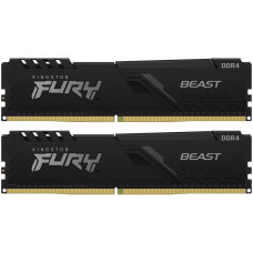 Модуль пам`ятi DDR4 2x32GB/3200 Kingston Fury Beast Black (KF432C16BBK2/64)