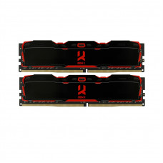 Модуль пам`ятi DDR4 2x8GB/3000 GOODRAM Iridium X Black (IR-X3000D464L16S/16GDC)