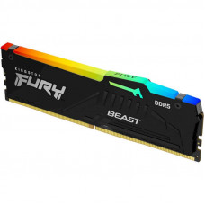 Модуль пам`яті DDR5 16GB/5200 Kingston Fury Beast RGB Black (KF552C36BBEA-16)