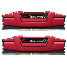 Модуль пам`ятi DDR4 2x8GB/2666 G.Skill Ripjaws V Red (F4-2666C19D-16GVR)