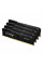 Модуль пам`ятi DDR4 4x32GB/3200 Kingston Fury Beast Black (KF432C16BBK4/128)