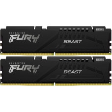 Модуль пам`яті DDR5 2x8GB/5200 Kingston Fury Beast Black (KF552C36BBEK2-16)