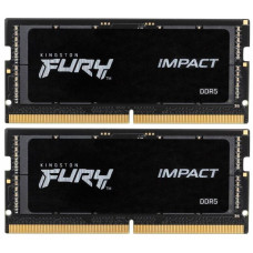 Модуль пам`ятi SO-DIMM 2x8GB/4800 DDR5 Kingston Fury Impact (KF548S38IBK2-16)