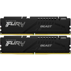 Модуль пам`яті DDR5 2x16GB/6000 Kingston Fury Beast Black (KF560C36BBE2K2-32)