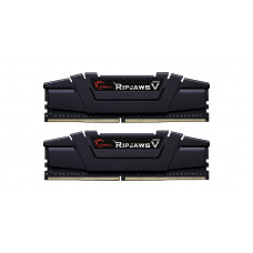 Модуль пам`ятi DDR4 2x32GB/2666 G.Skill Ripjaws V Black (F4-2666C18D-64GVK)